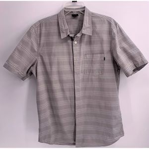 Men's Oakley Button up Striped Shirt